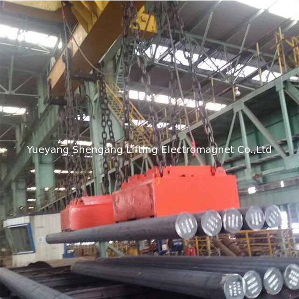 Powerful Round Magnetic Lifting Equipment High Temperature Heavy Duty